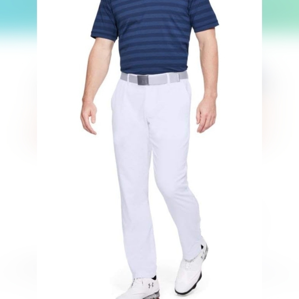 Under Armour Men's Showdown Golf casual white Pants NWOT 34